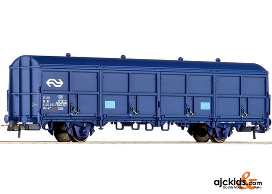 Roco 66436 Sliding wall wagon 2 axle blue NS