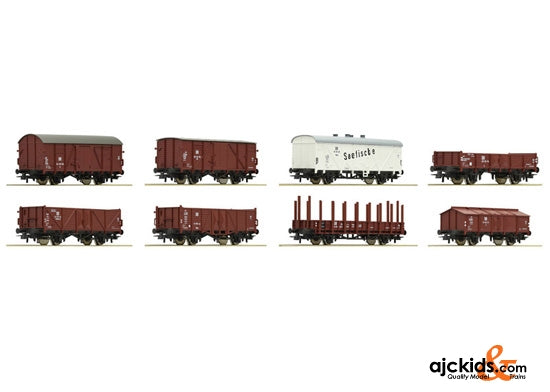 Roco 67127 8-piece set freight cars