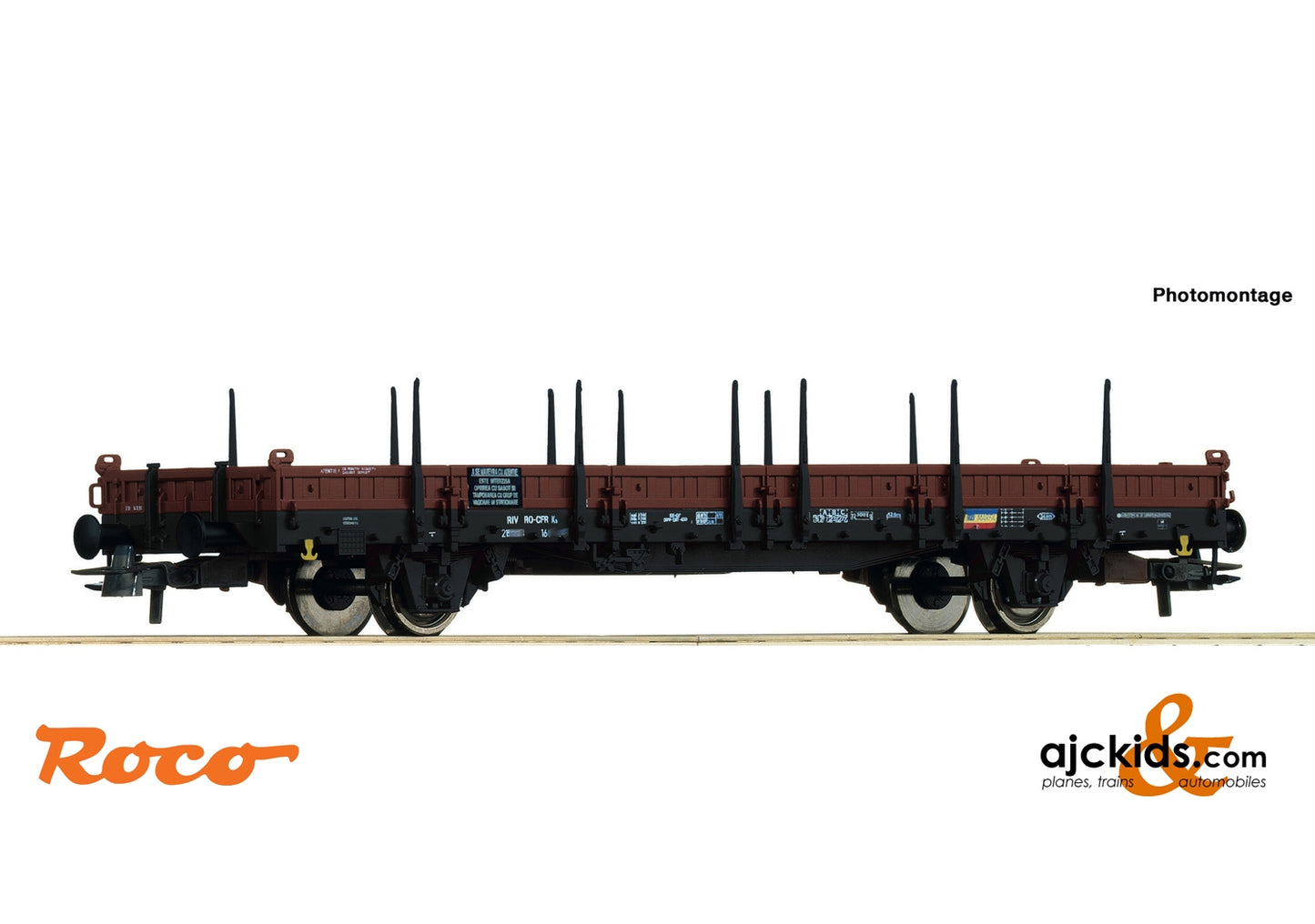Roco 67596 - Swing stake wagon
