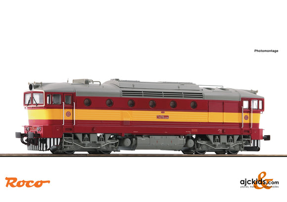 Roco 70024 - Diesel locomotive T478 3208, CSD at Ajckids.com
