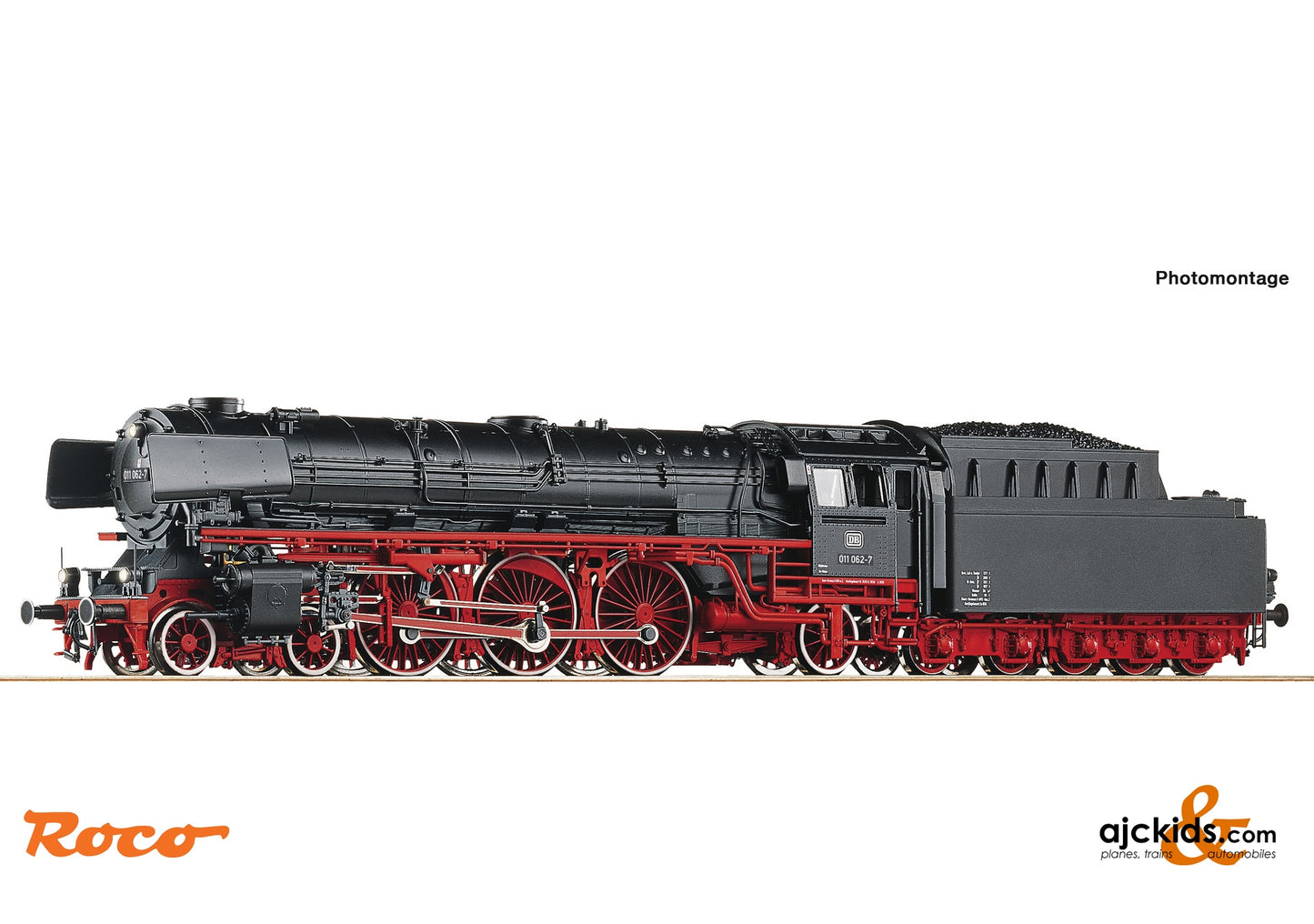 Roco 70051 - Steam locomotive 011 062-7 DB at Ajckids.com