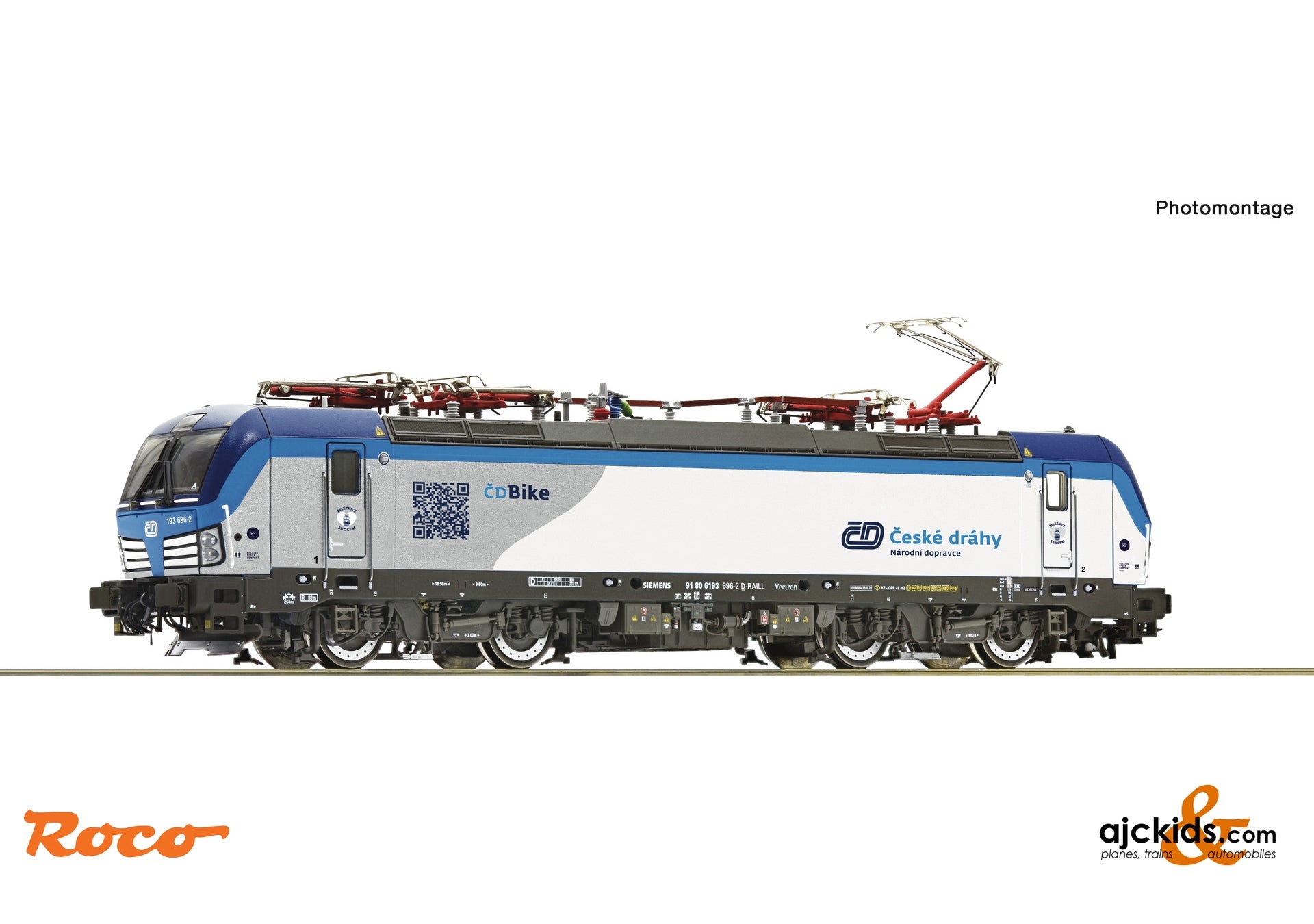 74096 Roco Roco 70056: Electric locomotive 193 696-2, CD – Ajckids
