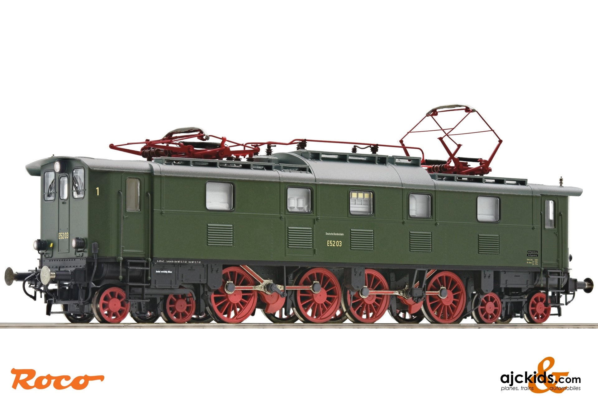 Motor Ho Roco Roco H0-Scale Electric Locomotives – Ajckids