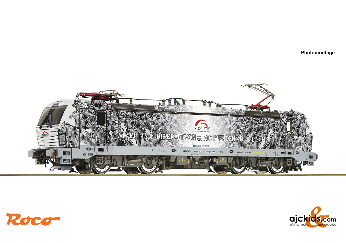 Roco 70065 - Electric Locomotive 193 9 97-4, TX Logistik, EAN: 9005033700652