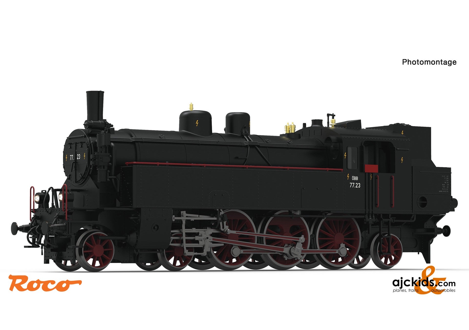 Roco 70075 - Steam Locomotive 77.23 At Ajckids.com