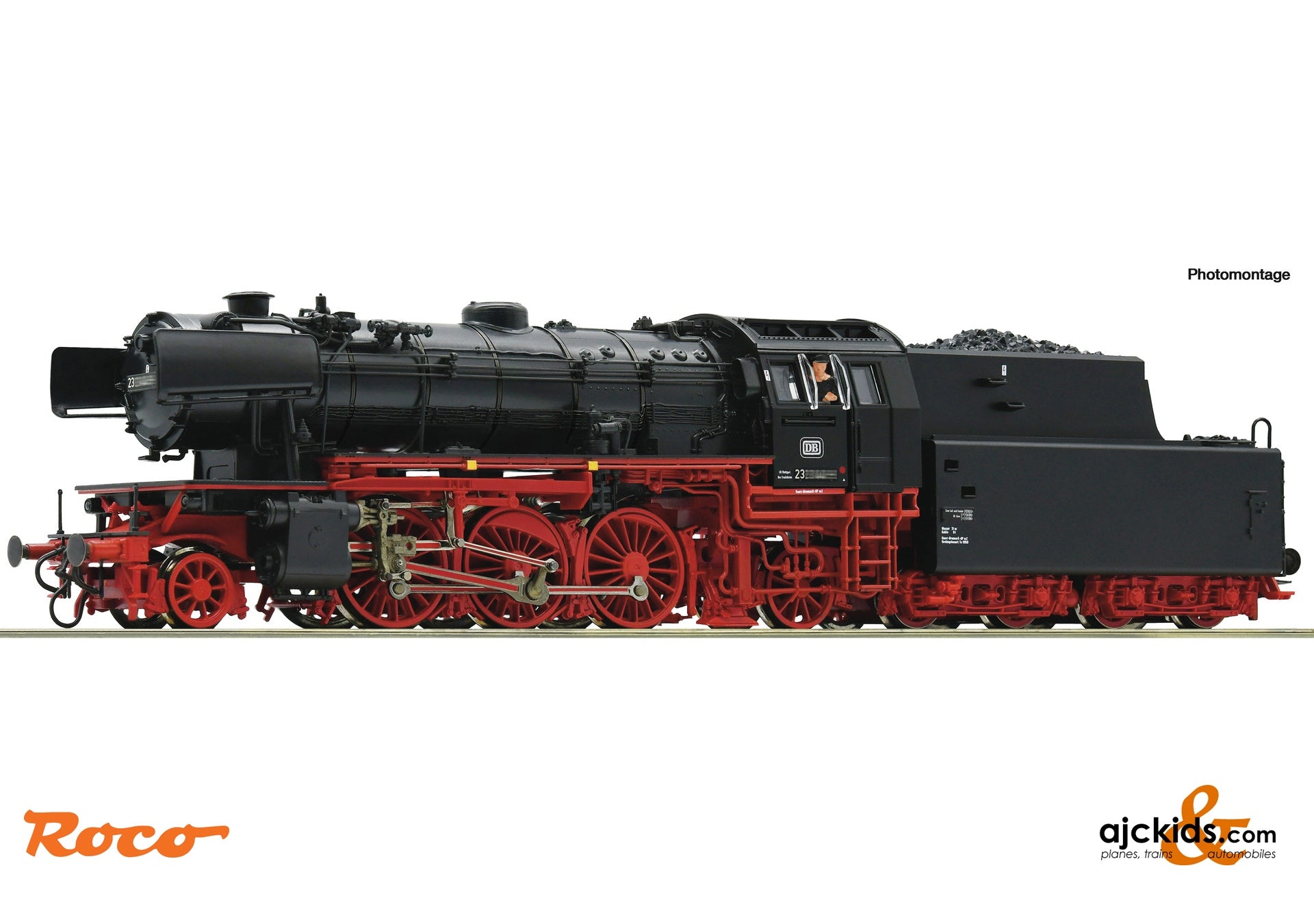 Roco 70251 - Steam Locomotive 023 038- 3 DB, EAN: 9005033702519