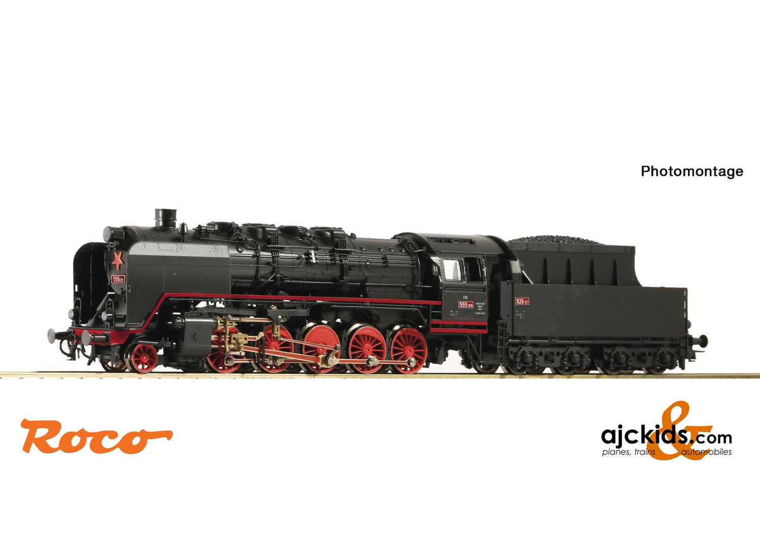 Roco 70274 - Steam locomotive 555 109 (Sound) at Ajckids.com