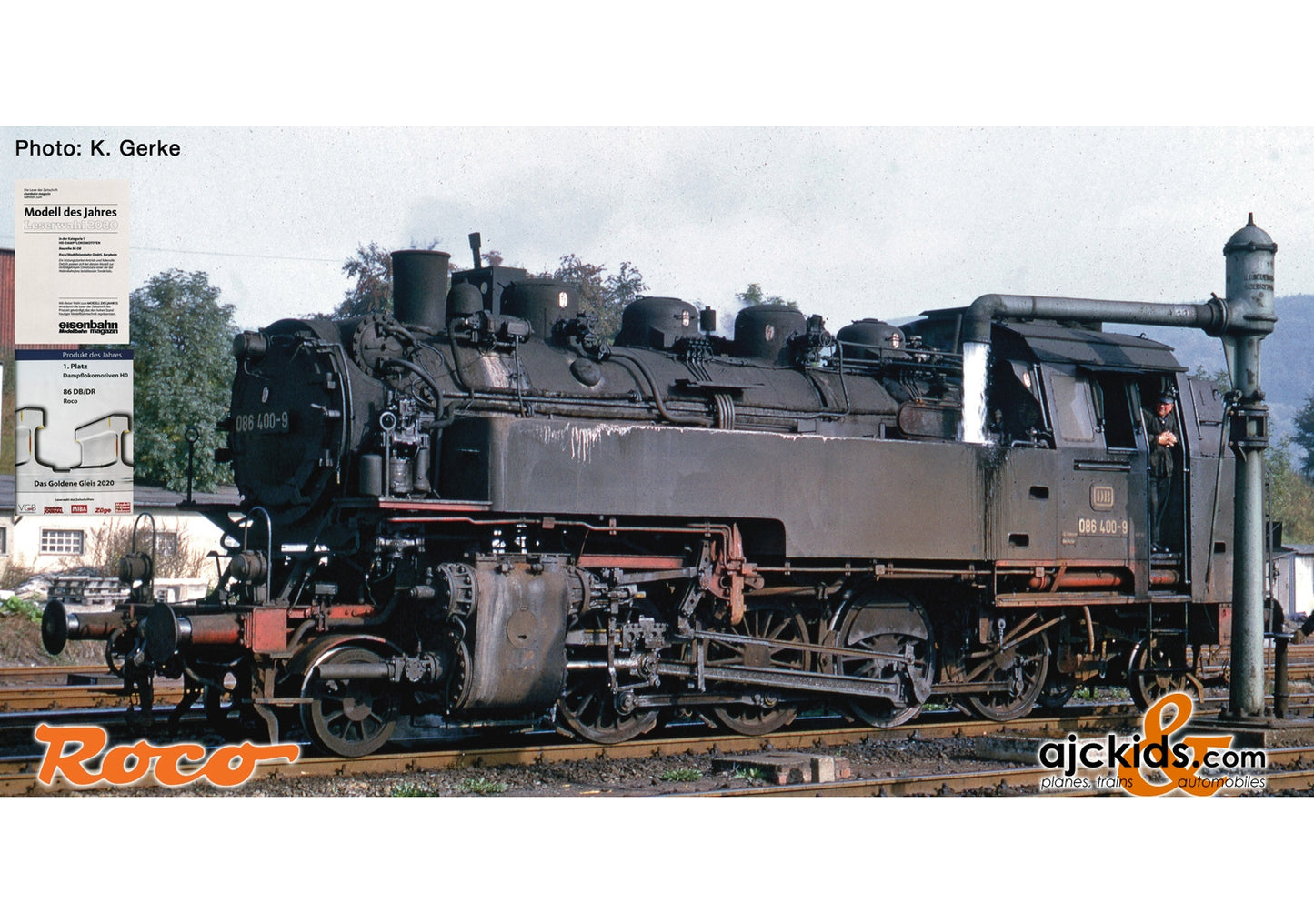 Roco 70318 - Steam locomotive 086 400-9