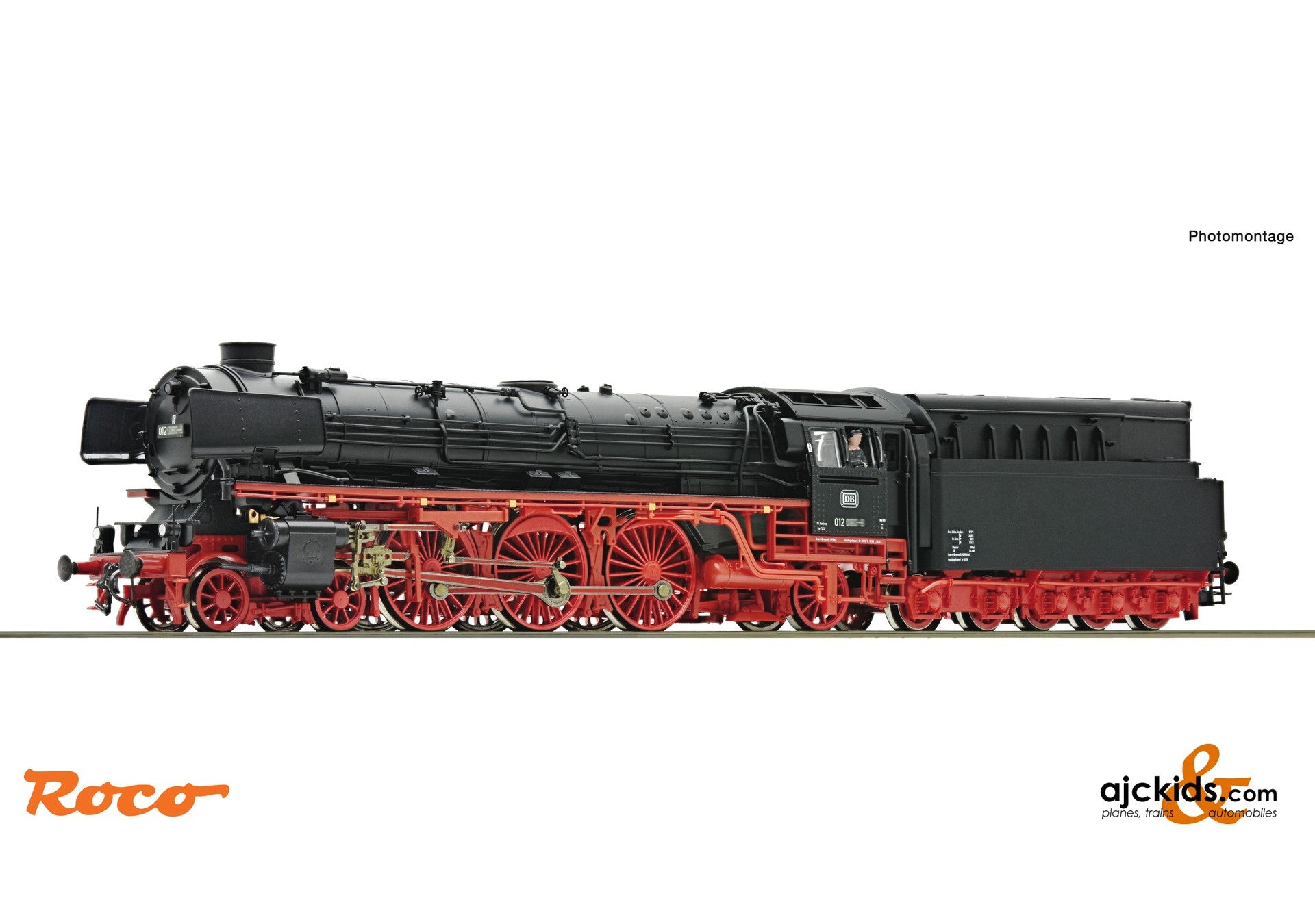 Roco 70341 - Steam locomotive class 012, DB at Ajckids.com