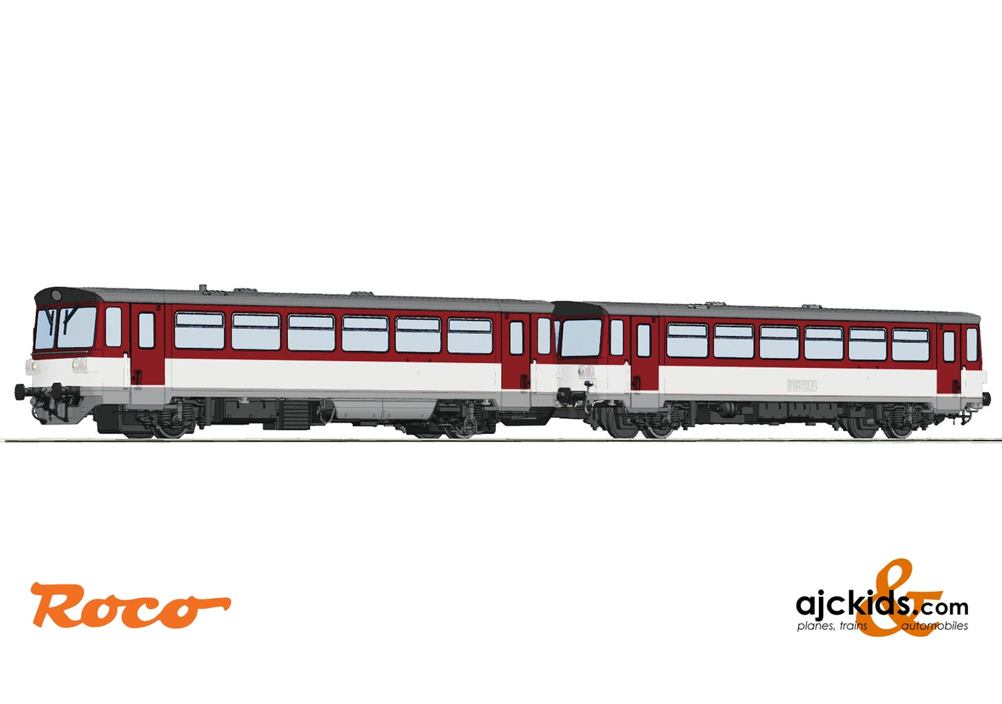 Roco 70383 - Diesel railcar class 810 with trailer
