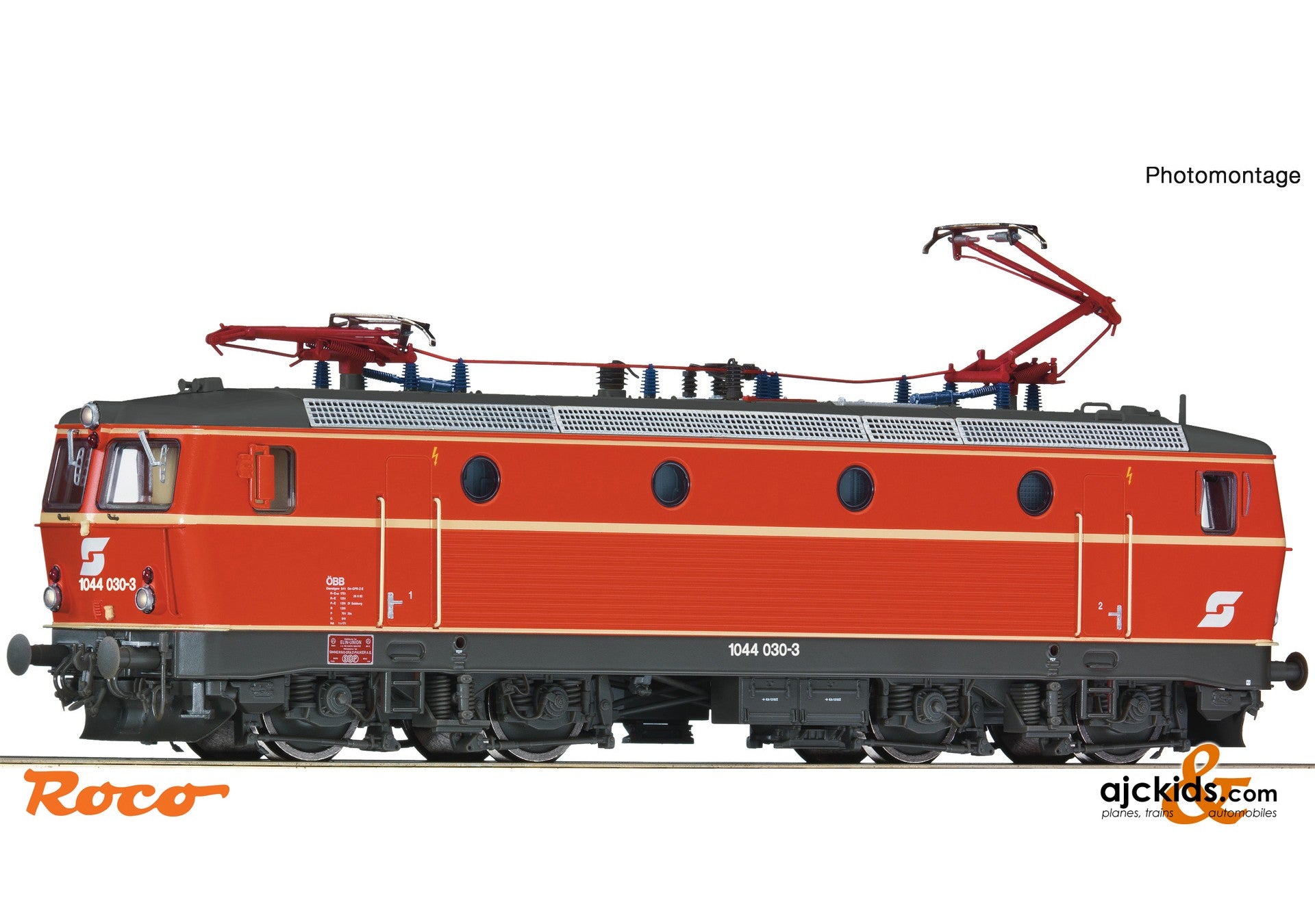 Roco 70432 - Electric locomotive 1044 030-3 at Ajckids.com
