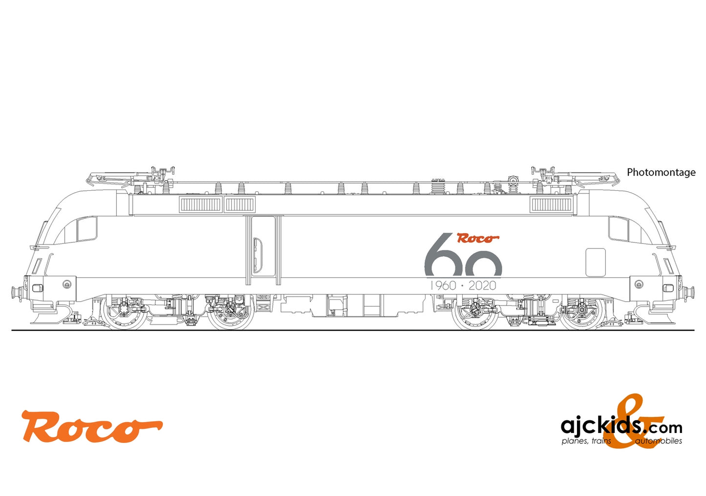 Roco 70485 - Electric locomotive class 1116 "60 years of ROCO"