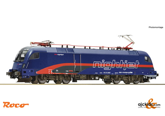 Roco 70496 - Electric Locomotive 1216 012-5 Nightjet, ÖBB, EAN: 9005033704964