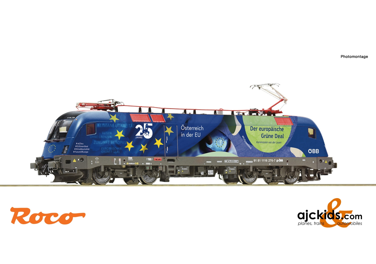 Roco 70501 - Electric locomotive 1116 276-7 “25 years of Austria in the EU”