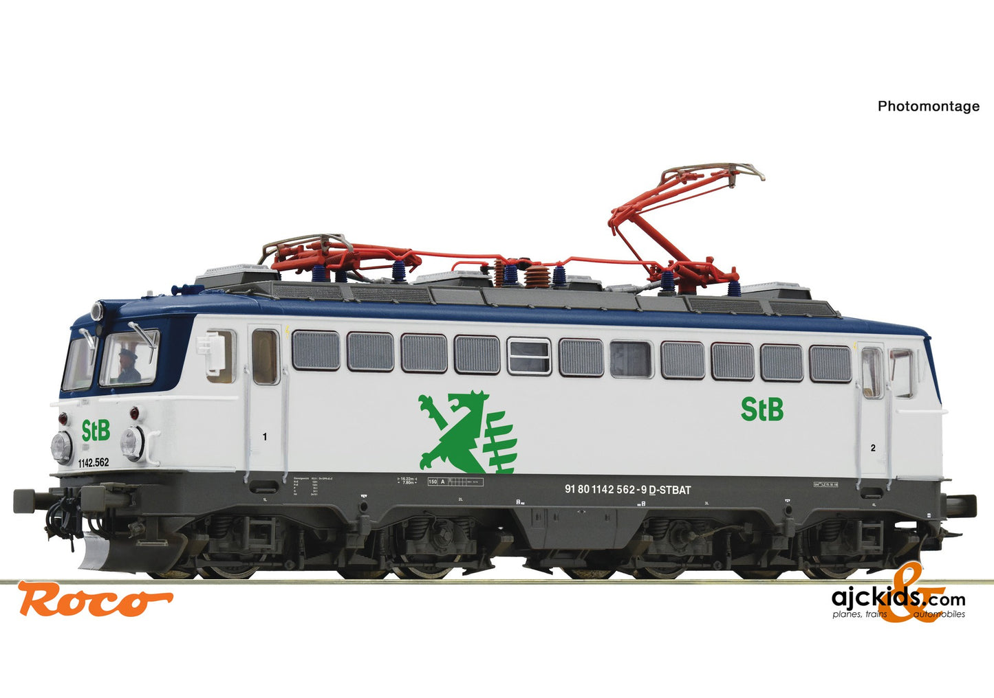 Roco 70602 -Electric locomotive 1142 562-9, StB