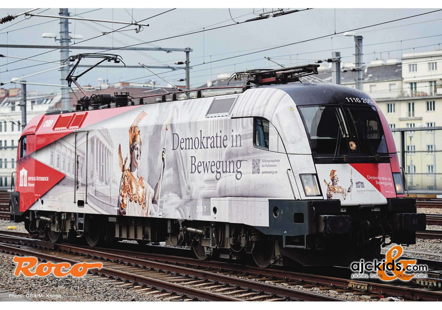 Roco 70666 - Electric locomotive 1116 200-7 "Demokratie"