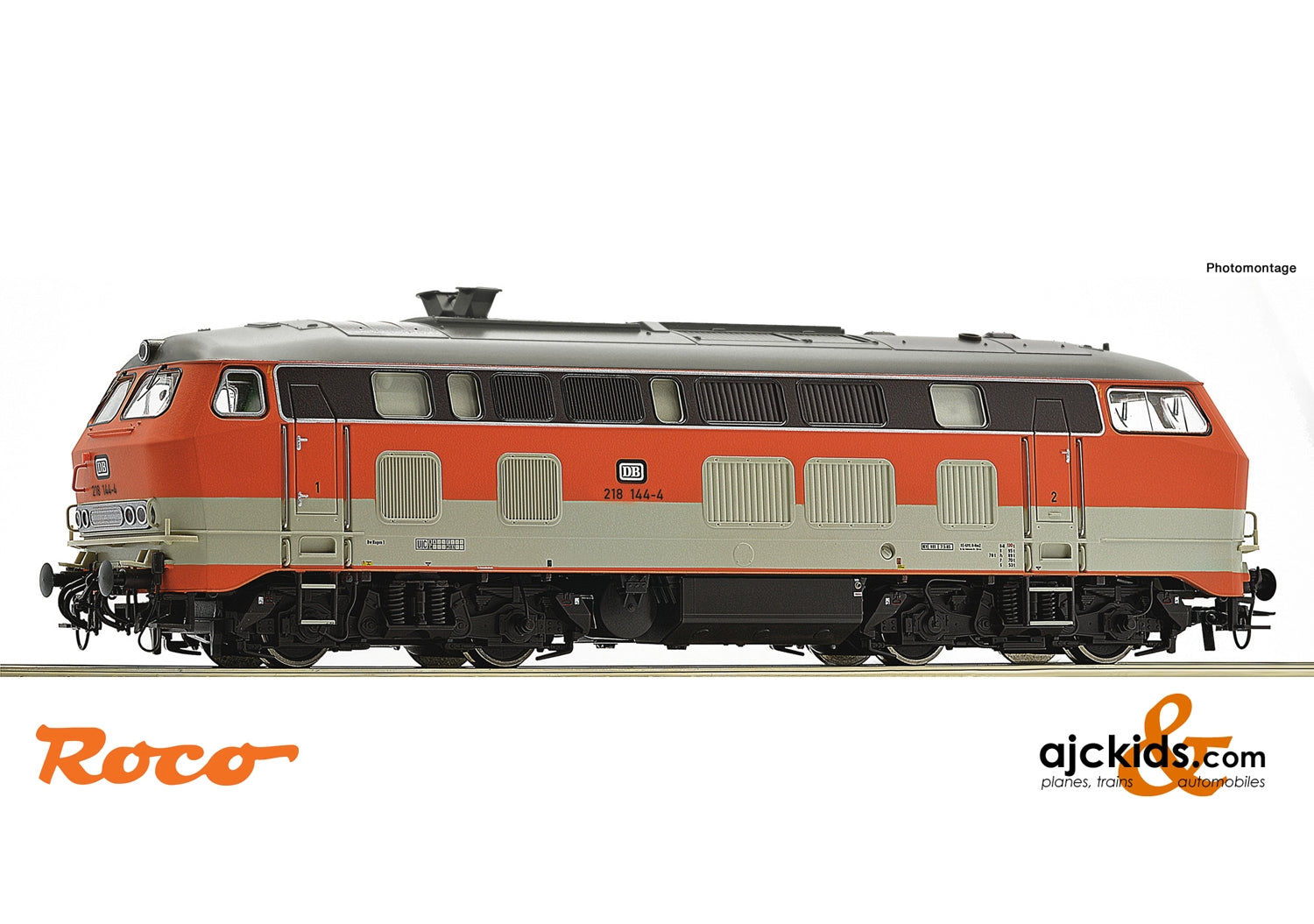 74096 Roco Roco 70749 - Diesel locomotive 218 144-4 at Ajckids.com
