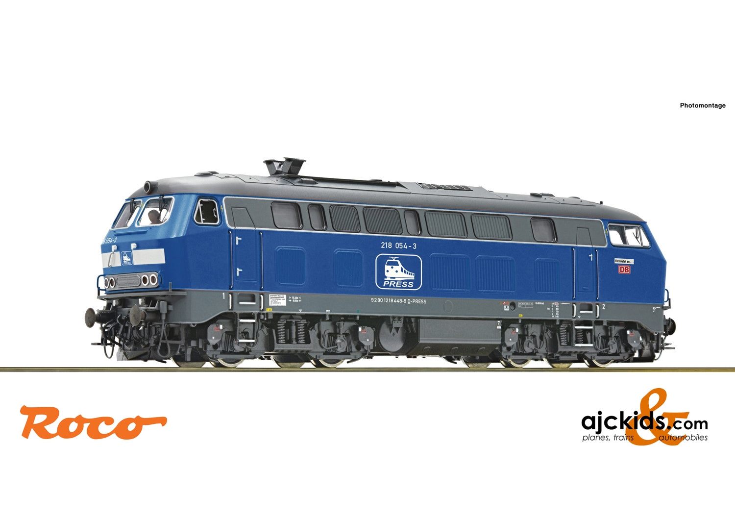 Roco 70755 - Diesel locomotive 218 054-3