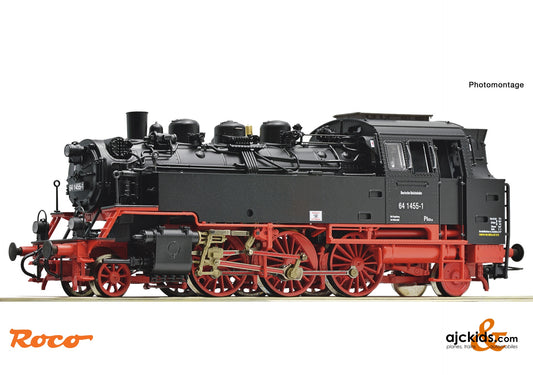 Roco 7100009 - Steam Locomotive 64 1455- 1, DR, EAN: 9005033065782