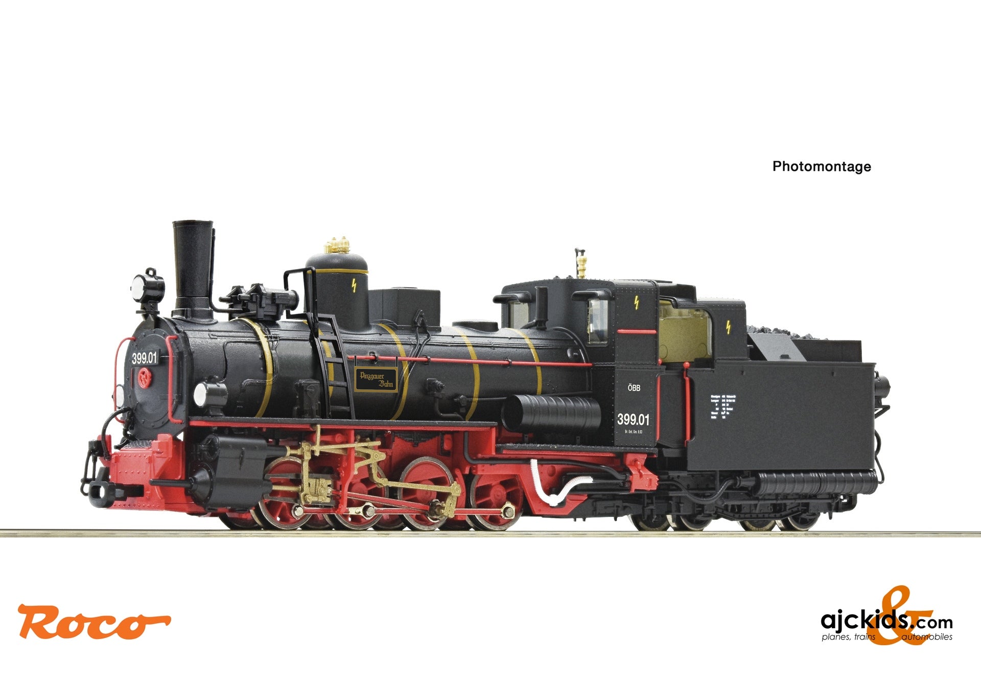 Roco 7140001 - Steam Locomotive 399.01, ÖBB, EAN: 9005033063610