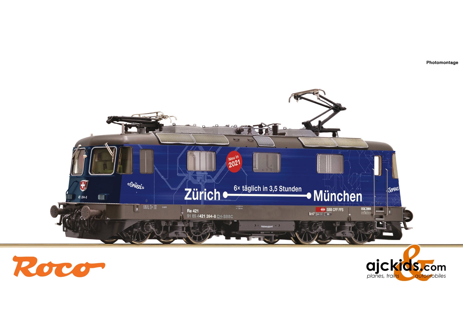 Roco 71407 - Electric locomotive 421 394-8