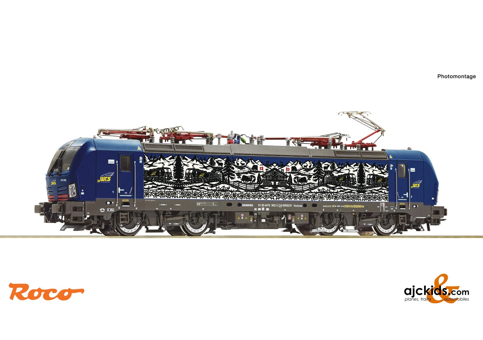 Roco 71964 - Electric locomotive 475 902-3, WRS at Ajckids.com
