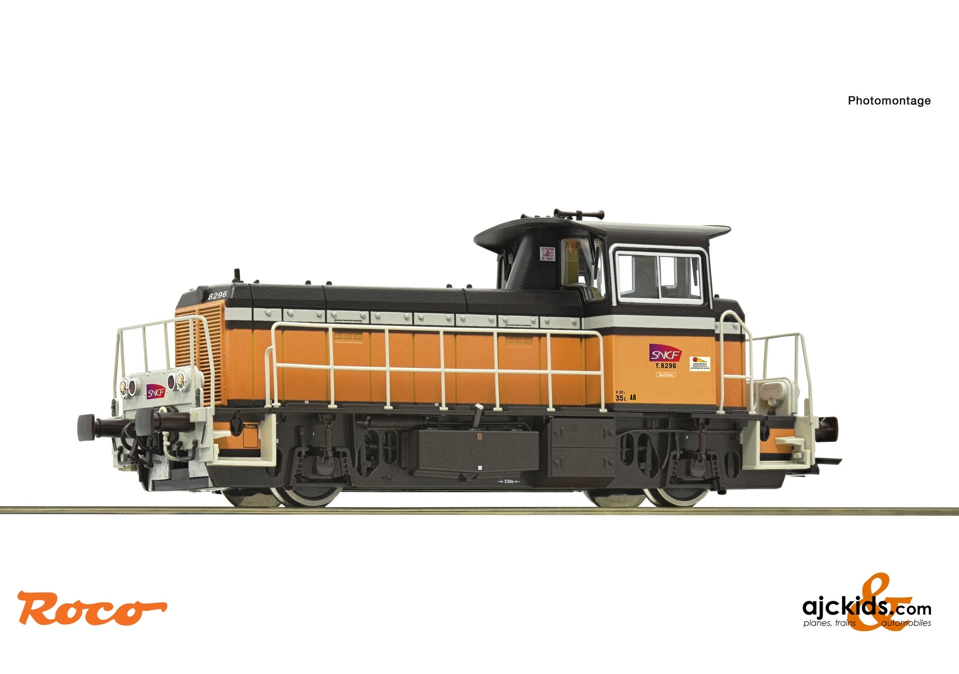 Roco 72010: Diesel locomotive Y 8296, SNCF – Ajckids