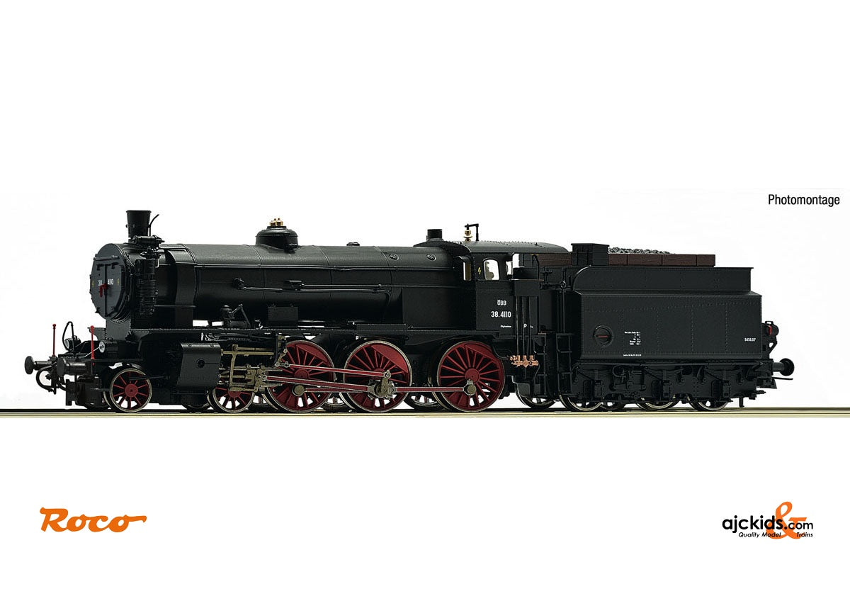Roco 72124 Steam locomotive class 38 ÖBB