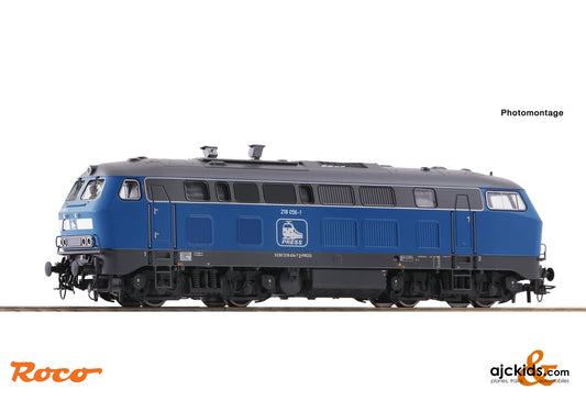 Roco 7300025 - Diesel locomotive 218 056-1 PRESS at Ajckids.com