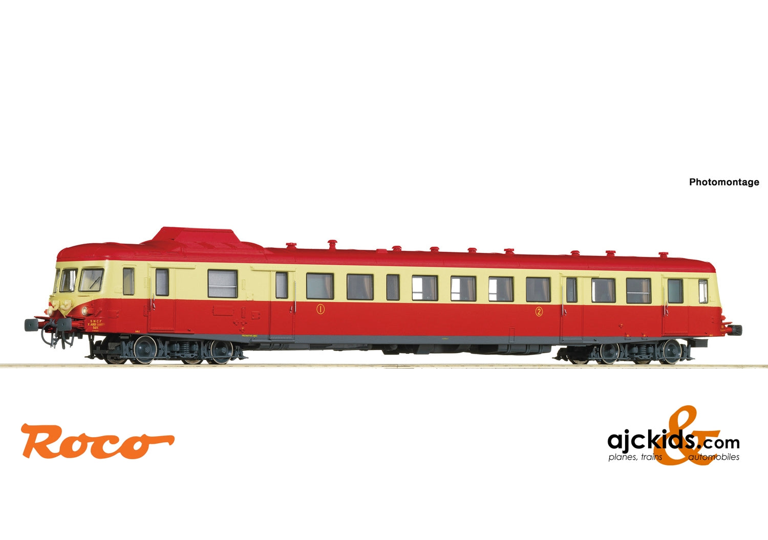Roco 73008 - Diesel railcar X2802 at Ajckids.com