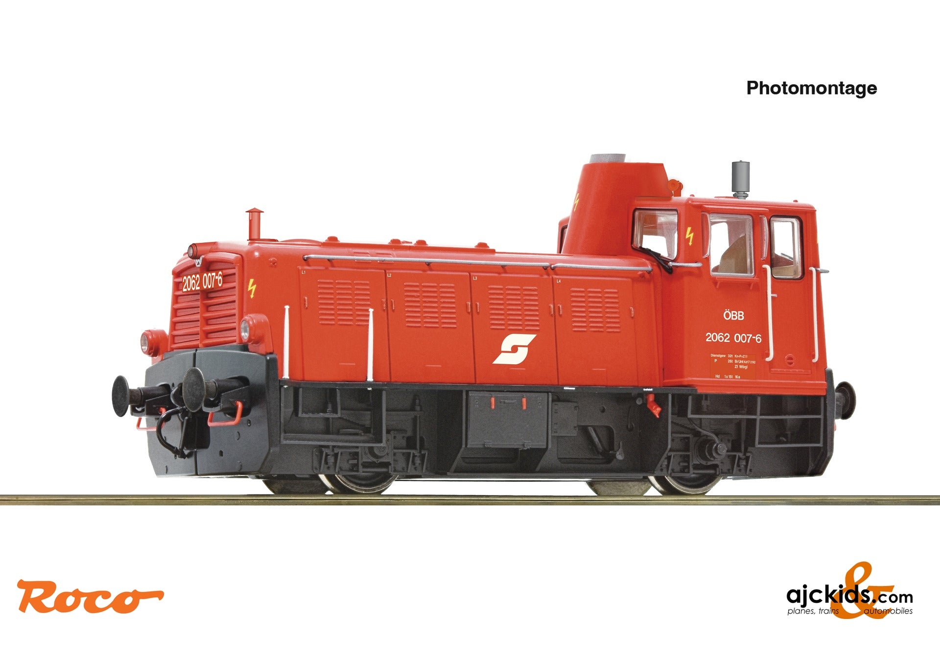 Roco 7310031 - Diesel Locomotive 2062 00 7-6, ÖBB, EAN: 9005033065386