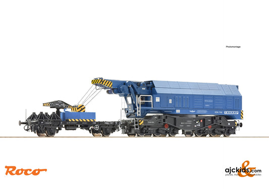 Roco 7310067 - Digital railway slewing crane EDK 750, PKP, EAN: 9005033073701