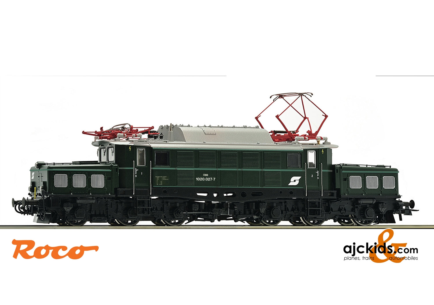 Roco 73127 - Electric locomotive 1020.027-7 at Ajckids.com