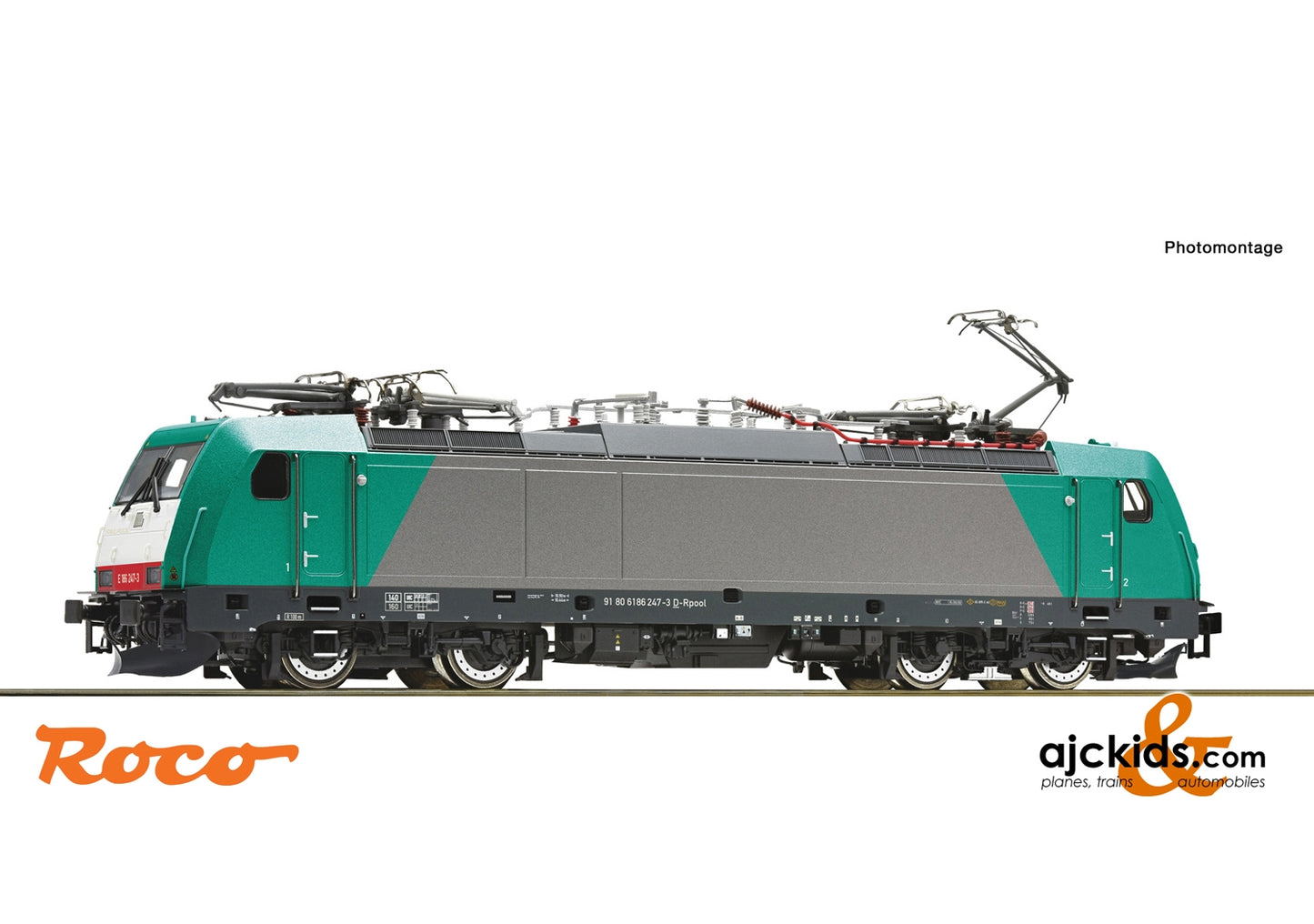 Roco 73226 - Electric locomotive 186 247-3