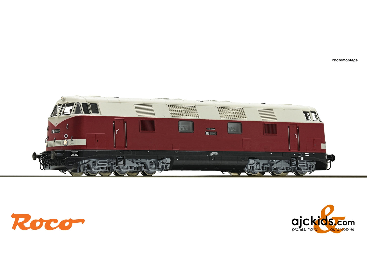 Roco 73895 - Diesel locomotive class 118 at Ajckids.com