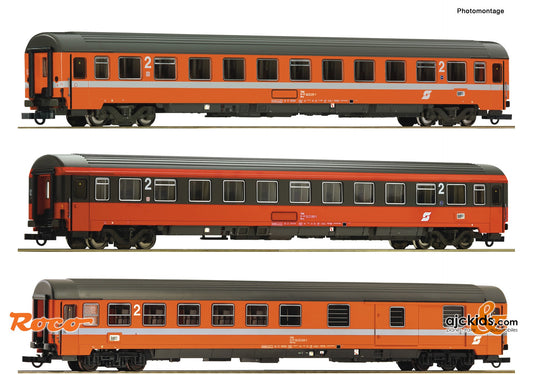 Roco 74043 -3 piece set (1): EC 60 "Maria Theresia", Railroad_ÖBB - Austrian Railways, Country_Austria