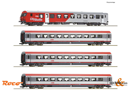 Roco 74047 - 4-piece set: IC 515 Hahn enkamm, ÖBB, EAN: 9005033740474