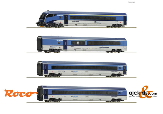 Roco 74064 - 4 piece set: “Railjet”