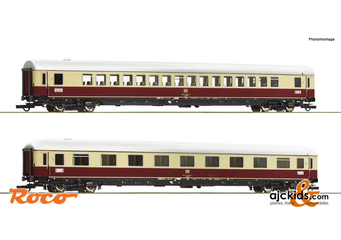 Roco 74074 - 2 piece set 3: TEE 74/75 “Roland”