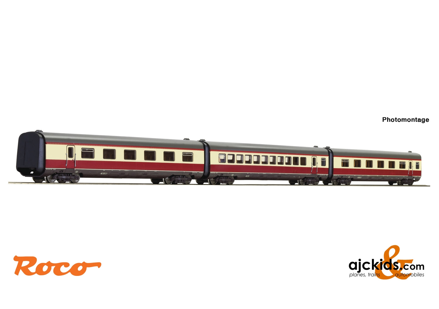 Roco 74079 - 3 piece set: Additional coaches „Alpen-See-Express"