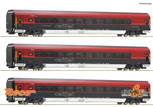 Roco 74086 - 3 piece set: "Railjet"