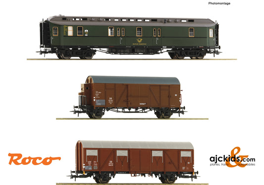Roco 74091 - 3 piece set: Post train