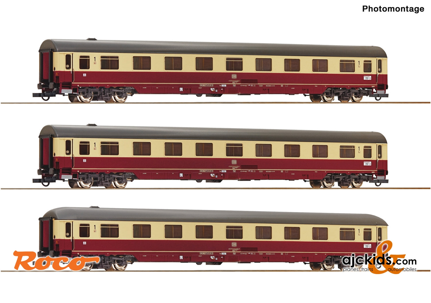 Roco 74095 - 3 piece set 1: Motorail train "Christoforus-Express"