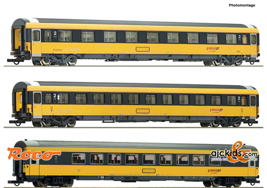 Roco 74183 - 3 piece set: Passenger coaches