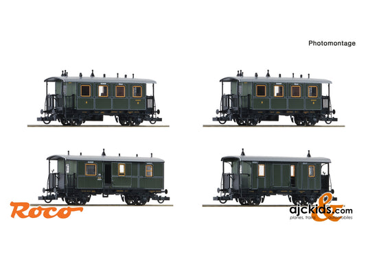 Roco 74187 - 4 piece set: Local train