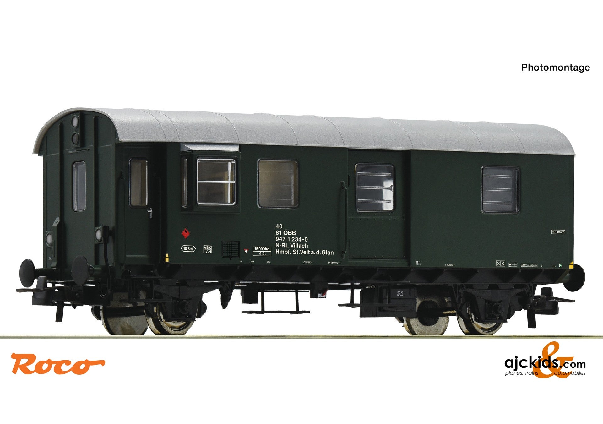 Roco 74488 -Shunting wagon, Railroad_ÖBB - Austrian Railways, Country_Austria