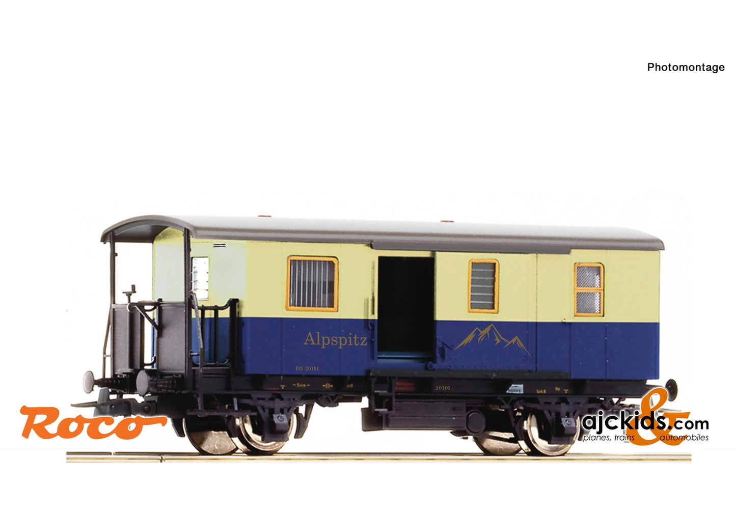 Roco 74508 - Cogwheel baggage coach, Alpspitz-Bahn
