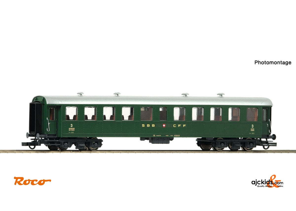 Roco 74529 3rd class passenger car SBB