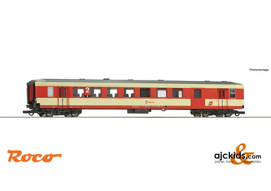 Roco 74697 - 2nd class “Schlieren” coach with baggage compartment
