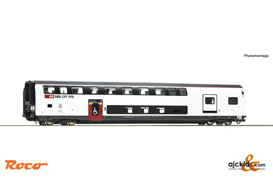 Roco 74714 -1st class double deck coach with a luggage compartment, SBB